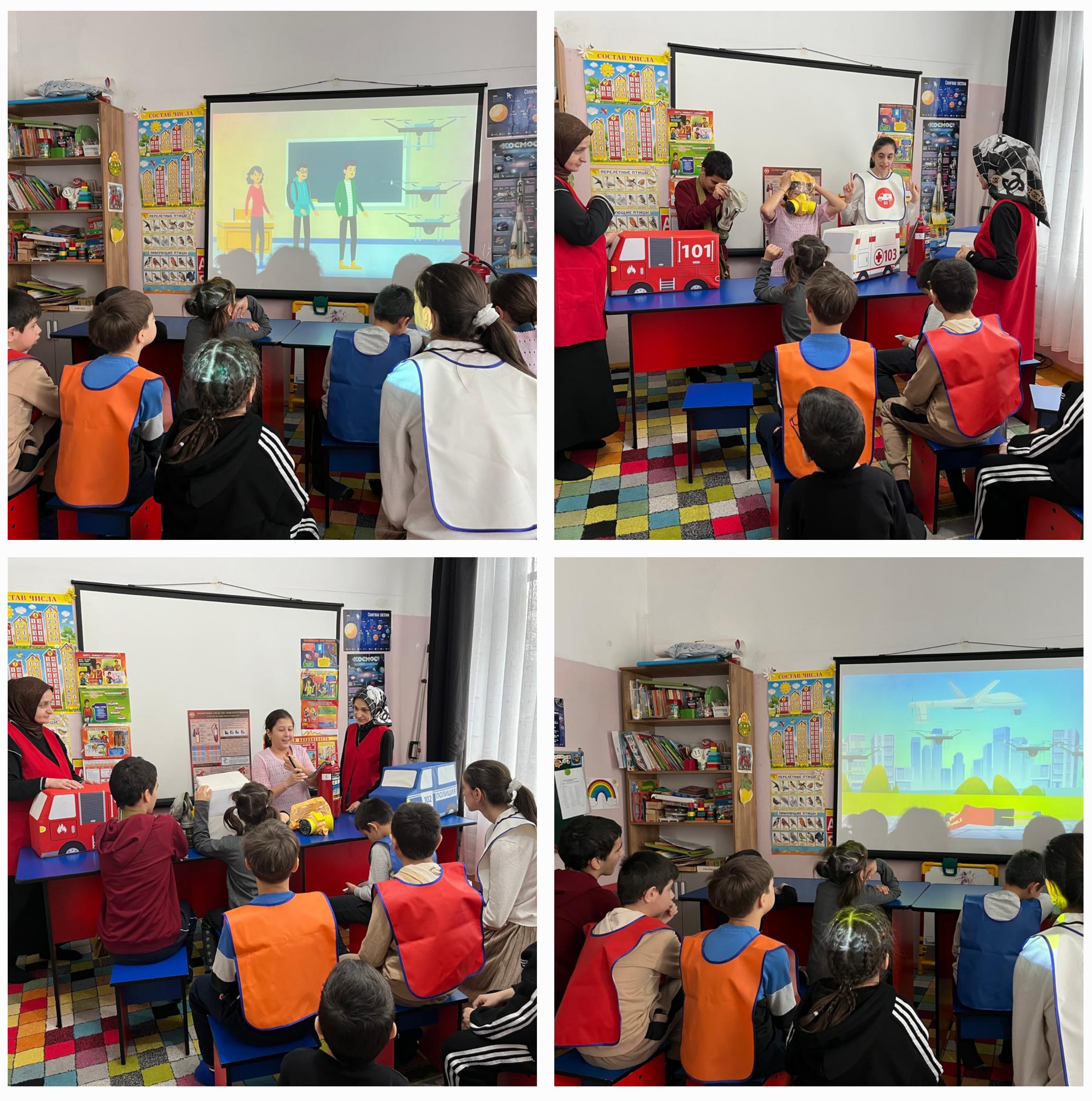 Открытое занятие "Формирование основ безопасного поведения у детей".