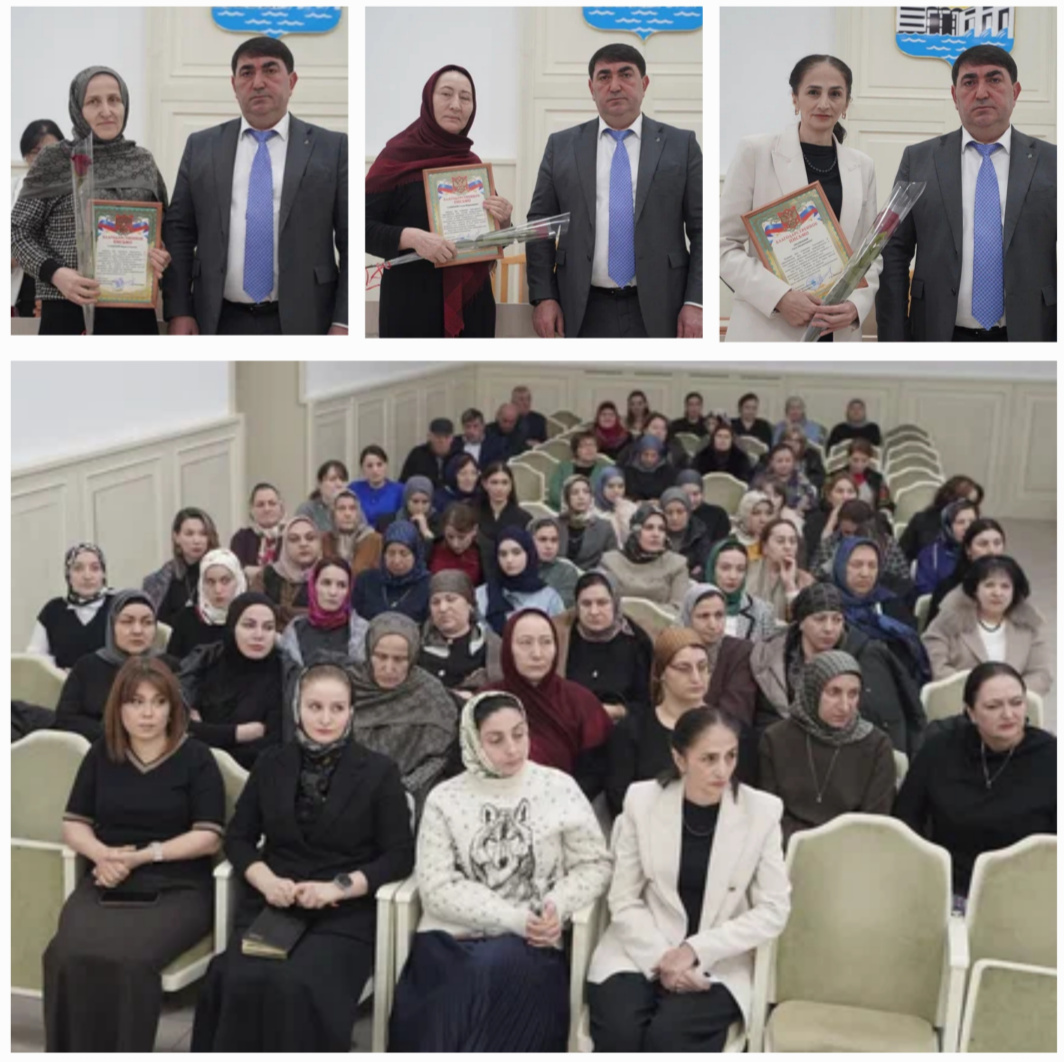 Глава Кизилюрта отметил благодарностью сотрудников реабилитационного центра для детей с особенностями здоровья.