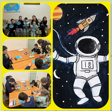 В стационаре прошло очередное занятие, посвященное Дню космонавтики.
