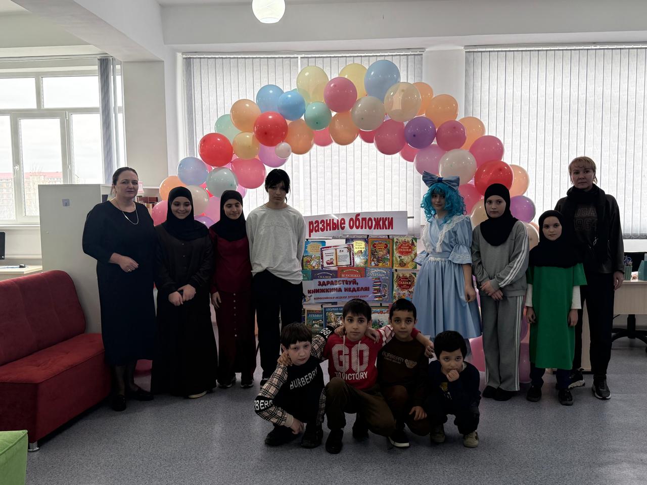 Неделя детской книги: волшебство книг в сердце каждого подопечного центра.