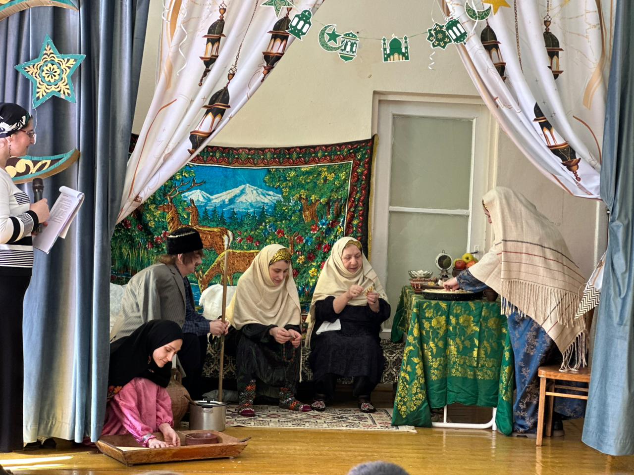 Как дети отметили Ураза-байрам  в Реабилитационном центре для детей и подростков с ограниченными возможностями г. Кизилюрт.